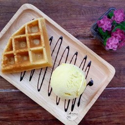 วาฟเฟิล C          #ระบุไอศกรีม