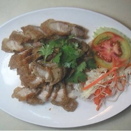 หมูกรอบทอด