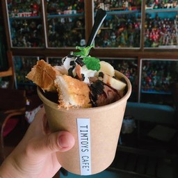 มินิโทสต์ช็อกโกแลต  #ระบุไอศกรีม