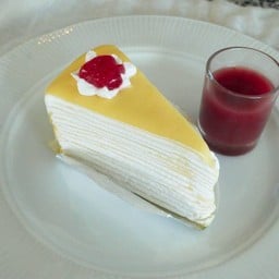 เครปสตอเบอรี่สด