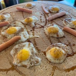 ดาวลูกไก่ + ไส้กรอก