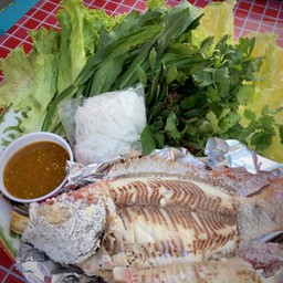 กะเพราพริกแห้งในสวน