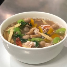 แกงเลียงกุ้งสด