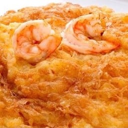 ไข่เจียวกุ้งสับ