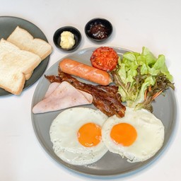 อาหารเช้าสไตล์อเมริกัน American Breakfast