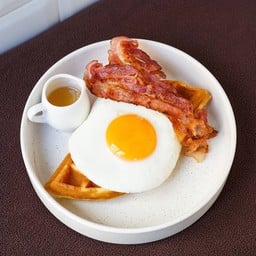 Bacon & Egg Waffle