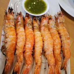 กุ้งย่างเกลือ