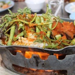 แกงส้มแป๊ะซะปลาช่อนทอด