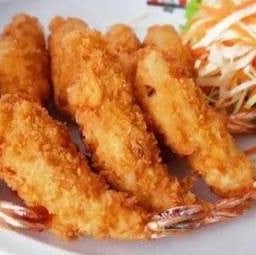 กุ้งชุบแป้งทอด