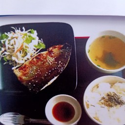 ข้าวปลาซาบะทอด