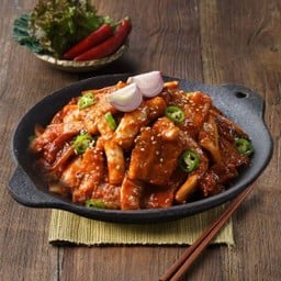 เนื้อหมูและปลาหมึกผัดเผ็ด Osam Bulgogi