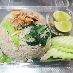 ข้าวผัดคะน้าปลาเค็ม(ล)