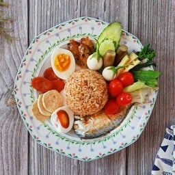 ข้าวคลุกน้ำพริก ข้าวหอม  ข้าวห่อ