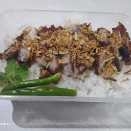 ข้าวหมูทอด