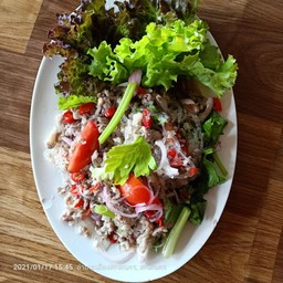 ยำวุ้นเส้นหมูสับ