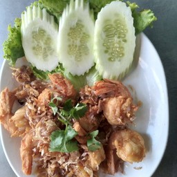 กุ้งทอดกระเทียม