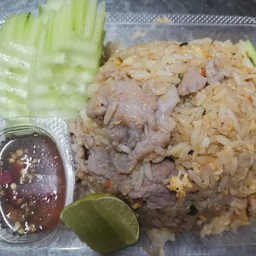 ข้าวผัดไข่ เล็ก (หมู,ไก่,แหนม,กุนเชียง,หมูยอ)