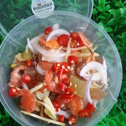 ยำกุ้งแห้ง