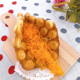 วาฟเฟิลฮ่องกง (ฝอยทอง)