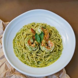 Creamy Pesto Shrimp