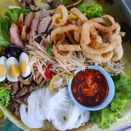 ตำถาดปูปลาร้า