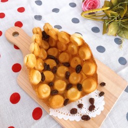 วาฟเฟิลฮ่องกง (ลูกเกด)