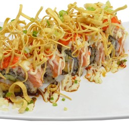 ท้องปลาแซลมอนเผาโรล