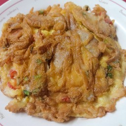 ไข่เจียวหมูยอ(กับข้าว)