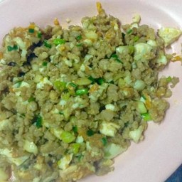 หมูสับผัดปลาเค็ม