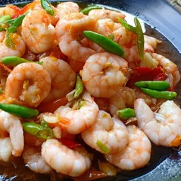 Stir Fried Shrimp With Chili