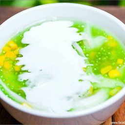 สาคูข้าวโพดกะทิสด