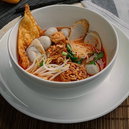 ก๋วยเตี๋ยวต้มยำน้ำ ธรรมดา