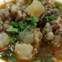 ต้มแซ่บเอ็นแก้วเนื้อ