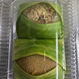 ข้าวเหนียวสังขยา+ข้าวเหนียวหน้าปลาแห้ง