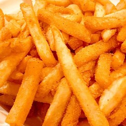 เฟรนฟราย สไปซี่ชีส by หมีทอดมัน