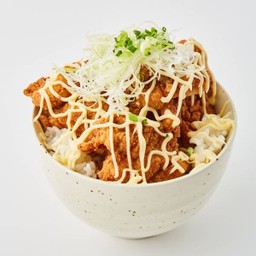 ข้าวหน้าไก่คาราเกะ