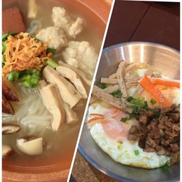 ก๋วยจั๊บญวนพร้อมไข่กะทะ