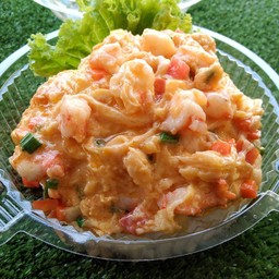 ข้าวไข่ข้นกุ้ง