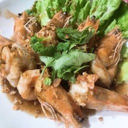 กุ้งเล็กทอดกระเทียม