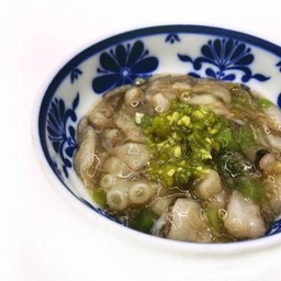 ปลาหมึกดองวาซาบิ