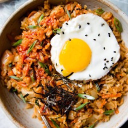 Kimchi Fried rice - กิมจิ-บกกึม-บับ