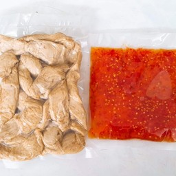 ลูกชิ้นปลาระเบิด 0.5 kg + น้ำจิ้ม