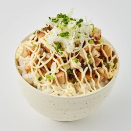 ข้าวหน้าหมูมายองเนส