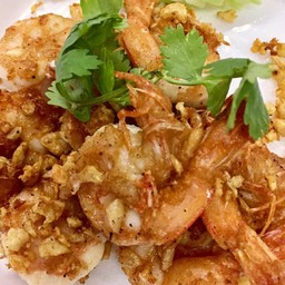 Stir-Fried Shrimp With Garlic
