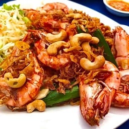 กุ้งลายเสือผัดน้ำมะขาม
