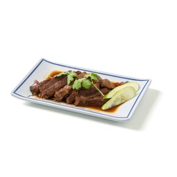 หมูอบเครื่องเทศ จานใหญ่