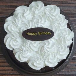 เค้กช็อกโกแลตเพิ่มหน้าครีม 2 ปอนด์