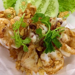 Deep Fried Squid with Garlic