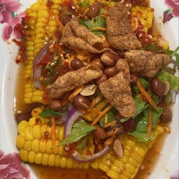 ยำข้าวโพด