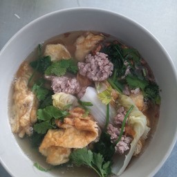 แกงจืดไข่น้ำหมูสับ